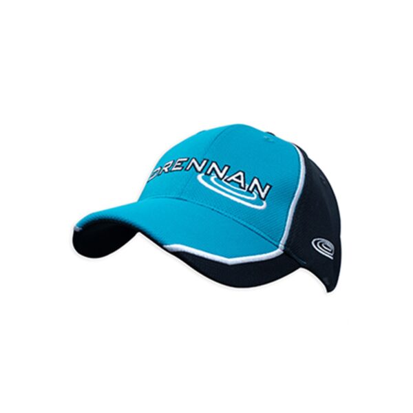 Cappellino con visiera Black/Aqua DRENNAN