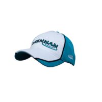 Cappellino con visiera White/Aqua DRENNAN