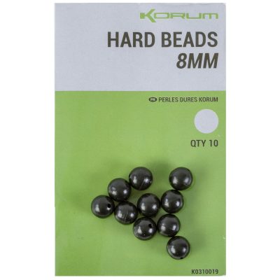 Sfere paracolpi Hard Beads in gomma 8mm KORUM (10 pz)