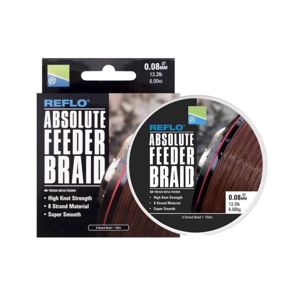 Trecciato Absolute feeder braid PRESTON (150 mt)