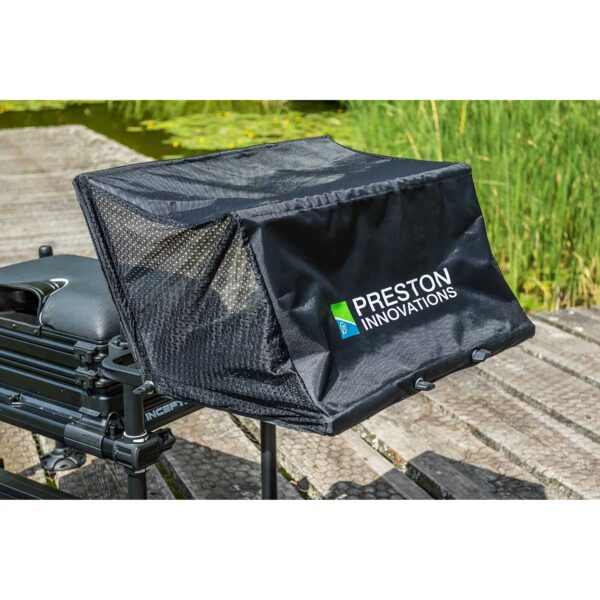 piatto xl tray con tendina copri esche venta-lite  preston