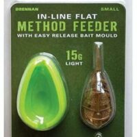 Starter KIT In-Line Flat Method Feeder DRENNAN Small 25gr