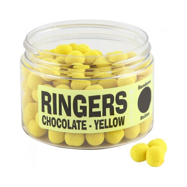 Pellet innesco Wafters 6mm Chocolate Yellow RINGERS - 100gr