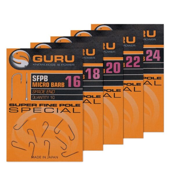 Ami GURU SFPB Super Fine Pole Micro barbed (con paletta)