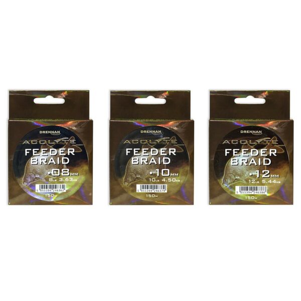 Trecciato feeder braid DRENNAN (150mt)