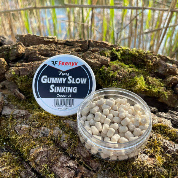 Gummy Slow Sinking Coconut 7mm FEENYX BAIT