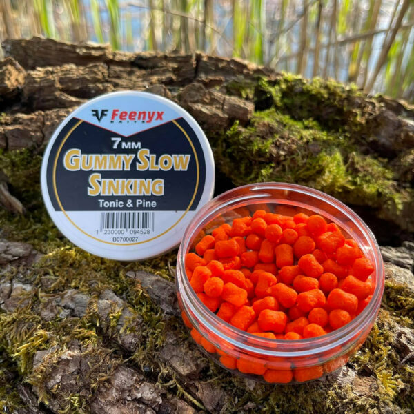 Gummy Slow Sinking Tonic & Pine 7mm FEENYX BAIT