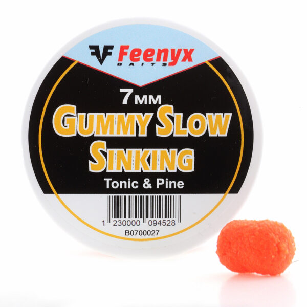 Gummy Slow Sinking Tonic & Pine 7mm FEENYX BAIT