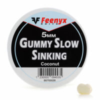 Gummy Slow Sinking Coconut 5mm FEENYX BAIT