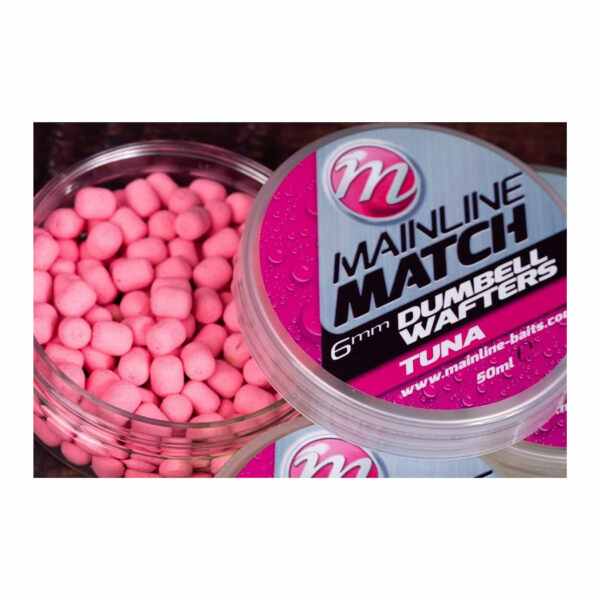 Pellet Dumbell Wafter 6mm MAINLINE - Tuna (Pink)