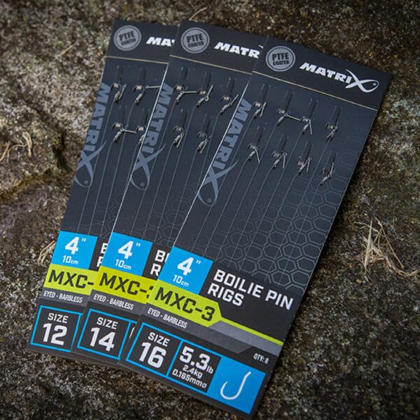 Ami hair Rig MXC-3 (Boile Pin Rigs - Baionetta) MATRIX 10cm - immagine 4