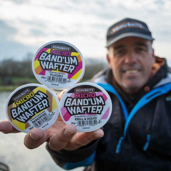 Pellet MICRO Band'um Wafter Krill & Squid SONUBAITS - immagine 4