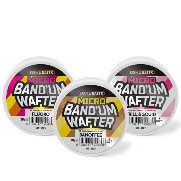Pellet MICRO Band'um Wafter Krill & Squid SONUBAITS - immagine 2