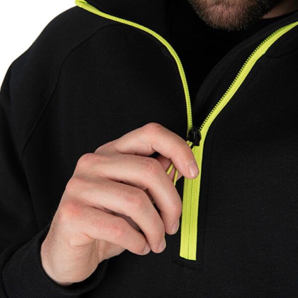 Felpa Black Edition ¼ ZIP Sweater MATRIX - immagine 5