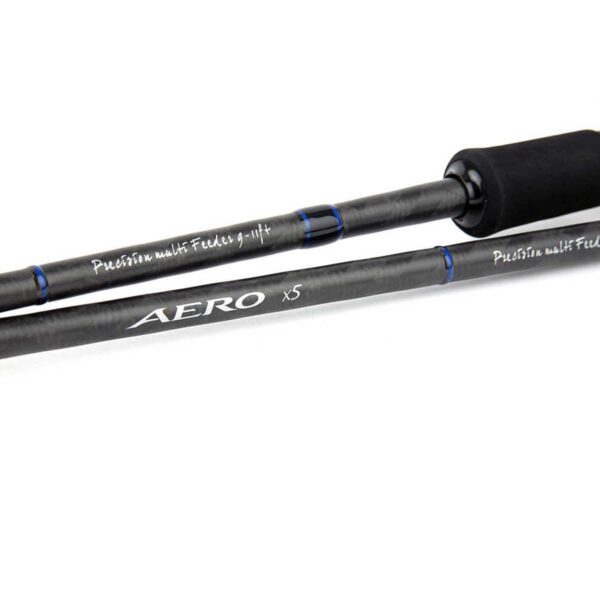 Canna AERO X5 Distance Feeder SHIMANO 12ft (3,66m) 90g - immagine 3