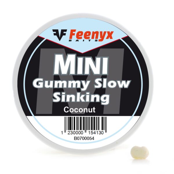 MINI Gummy Slow Sinking Coconut 3,5mm FEENYX BAIT