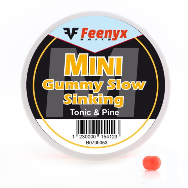 MINI Gummy Slow Sinking Tonic & Pine 3,5mm FEENYX BAIT