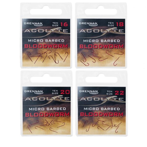 Ami DRENNAN Micro Barbed ACOLYTE Bloodworm - immagine 3