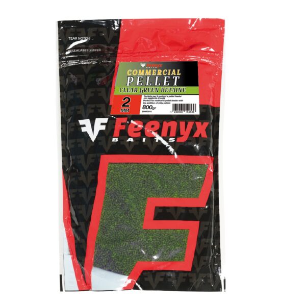 Commercial Pellet 2mm Betaine Green FEENYX BAIT (800gr.)