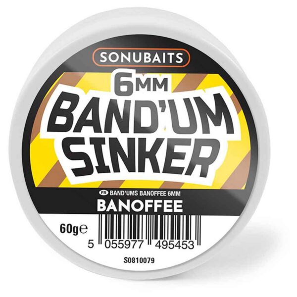 Pellet Band'um Sinkers Banoffee SONUBAITS (6mm)