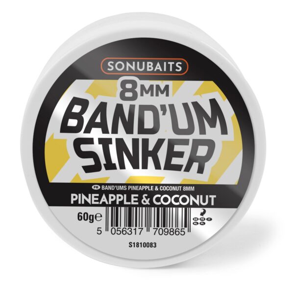 Pellet Band'um Sinkers Pineapple & Coconut SONUBAITS (8mm)