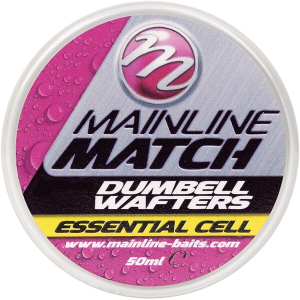 Pellet Dumbell Wafter 8mm MAINLINE - Essential Cell (Yellow)