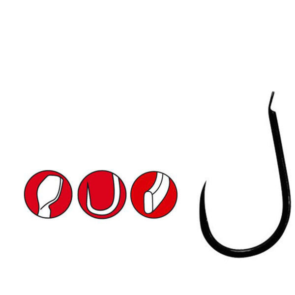 Ami GAMAKATSU Spade Barbless POWER Carp - 185091 (15pz) - immagine 2