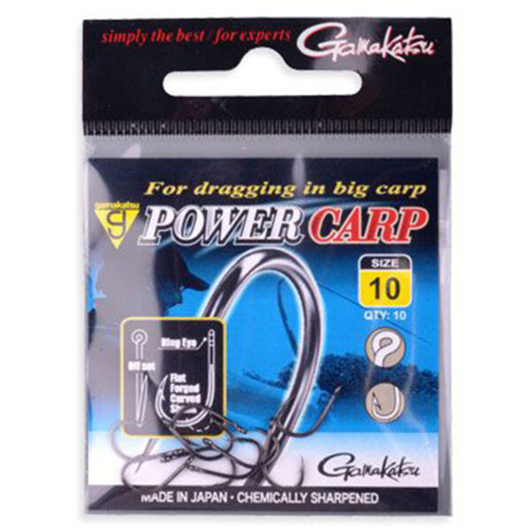 Ami GAMAKATSU Eyed Micro-Barbed POWER Carp - 185092 (10pz)