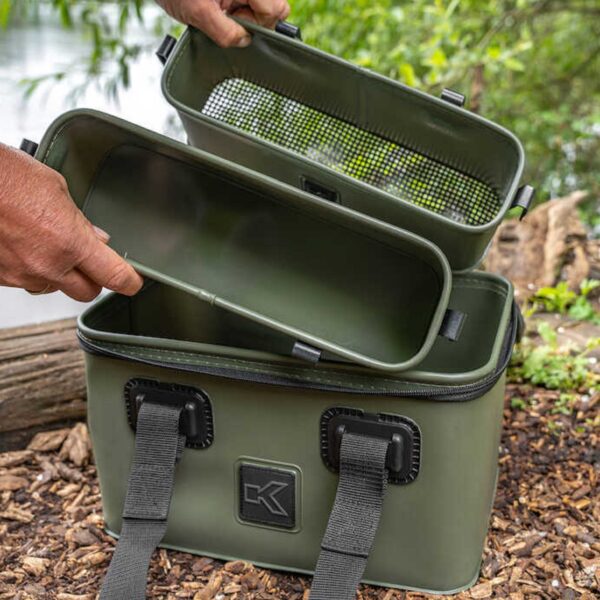 Eva Tackle & Bait Station KORUM (38X22X20cm) - immagine 5