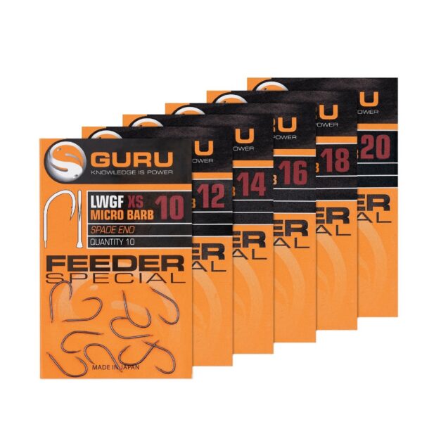 Ami GURU LWG Special XS Feeder MicroBarbed  Spade (con paletta)