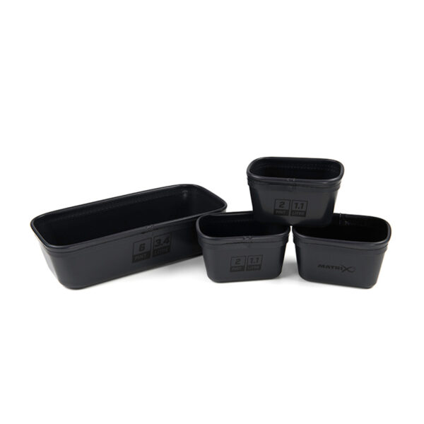 Set EVA (5 pezzi) Bait Storage Tray MATRIX (35x32x11cm) - immagine 3