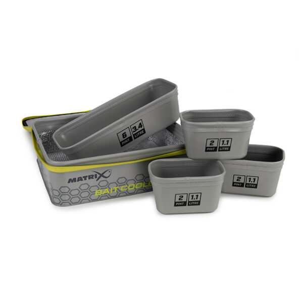 Set Termico EVA (5 pezzi) Bait Cooler Tray MATRIX (35x32x11cm)
