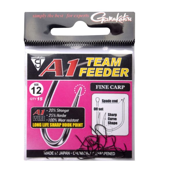Ami GAMAKATSU Spade Micro-Barbed A1 Team Feeder Fine Carp (15pz)