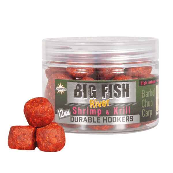 Pellet innesco DYNAMITE DURABLE  Big Fish River Shrimp & Krill (12mm)