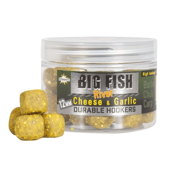 Pellet innesco DYNAMITE DURABLE  Big Fish River Cheese garlic (12mm)