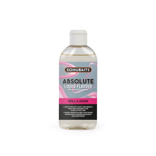 Additivo ABSOLUTE Liquid Flavour Krill & Squid SONUBAITS (200ml)