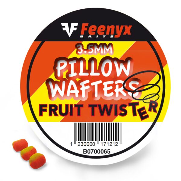 Pillow Wafters Bicolor Fruit twister 3.5mm FEENYX BAITS