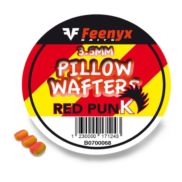 Pillow Wafters Bicolor Red Punk 3.5mm FEENYX BAITS