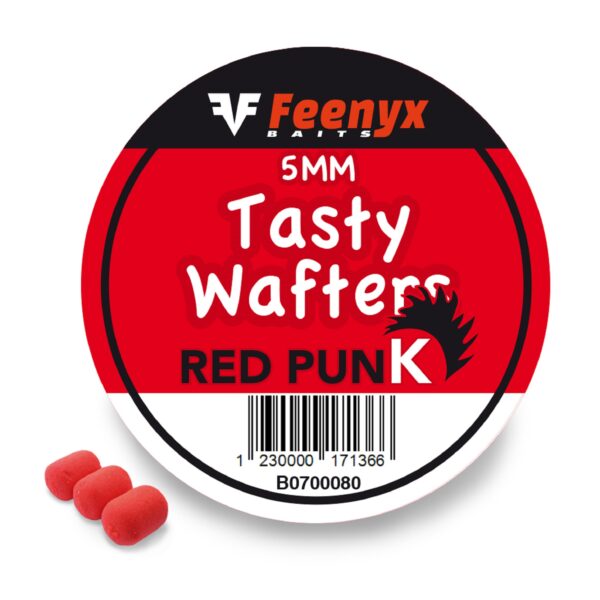 Tasty Dumbell Wafters Red Punk 5mm FEENYX BAITS