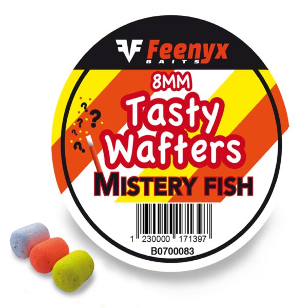 Tasty Dumbell Wafters Mix Color Mistery Fish 8mm FEENYX BAITS