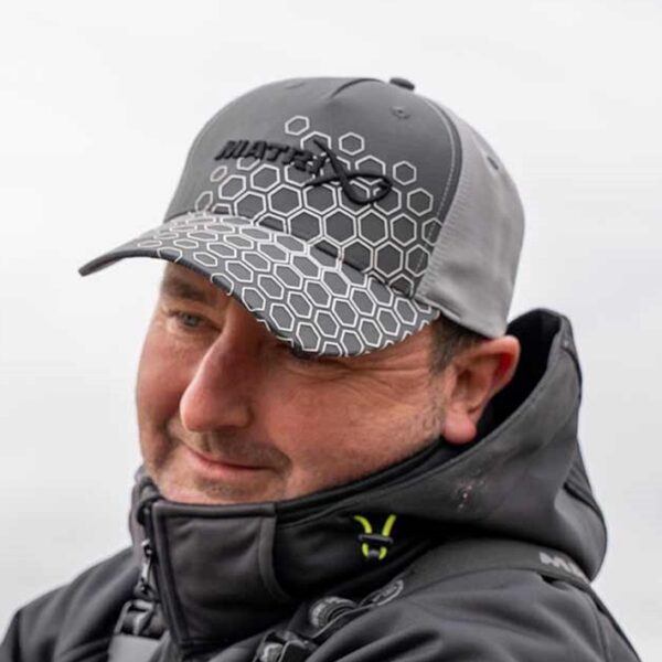Cappellino Hex print baseball-cap Grey MATRIX - immagine 3