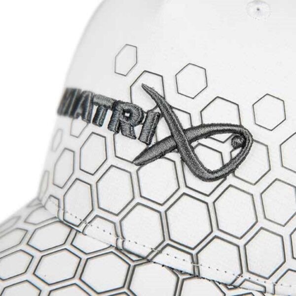 Cappellino Hex print baseball-cap White MATRIX - immagine 2