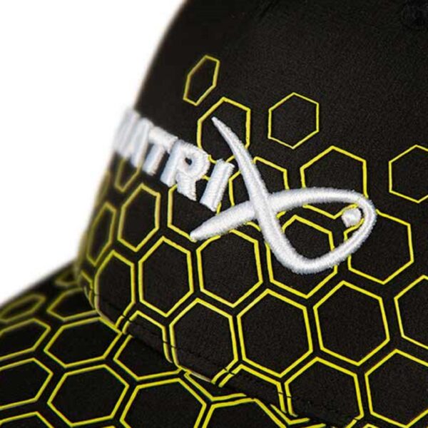 Cappellino Hex print baseball-cap Black MATRIX - immagine 2