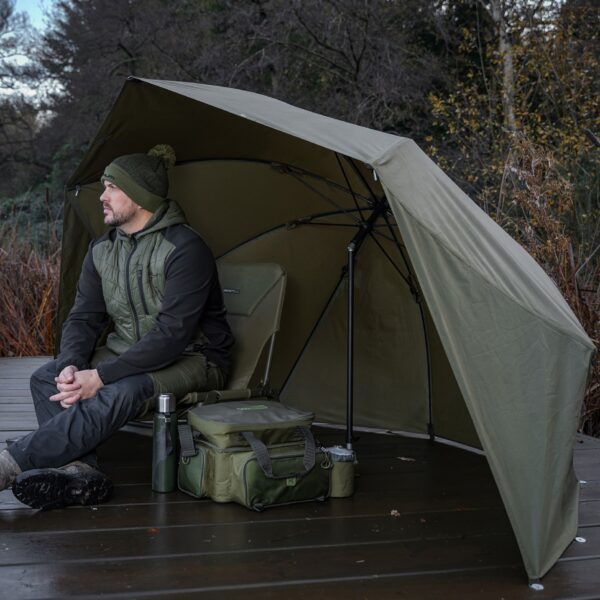 Ombrellone Progress Graphite Brolly Shelter 50 KORUM (2,50mt) - immagine 3