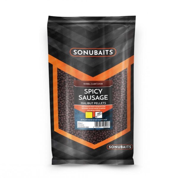 Pellets Feed SPICY SAUSAGE SONUBAITS 6mm (1KG)