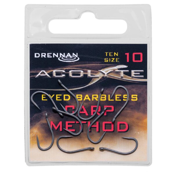 Ami DRENNAN Eyed (occhiello) Barbless ACOLYTE Carp Method