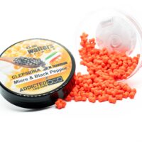 Micro Bandum Wafters Clepsidra ADDICTED CARP BAITS - Miere & black pepper (Miele & Pepe nero) - 3,5mm