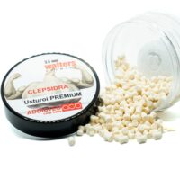 Micro Bandum Wafters Clepsidra ADDICTED CARP BAITS - Usturoi premium (Aglio) - 3,5mm