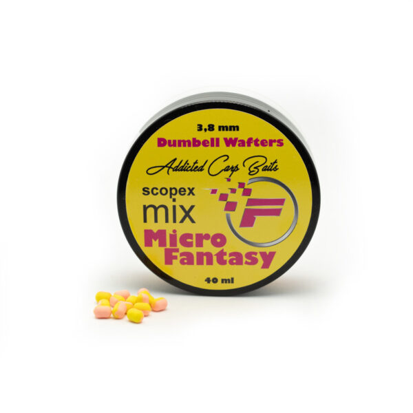 Micro Bandum Wafters Fantasy ADDICTED CARP BAITS - Scopex mix - 3,8mm