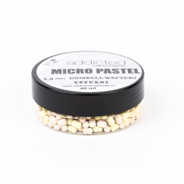 Micro Bandum Wafters Pastel ADDICTED CARP BAITS - Usturoi (Aglio) - 3,8mm - immagine 2